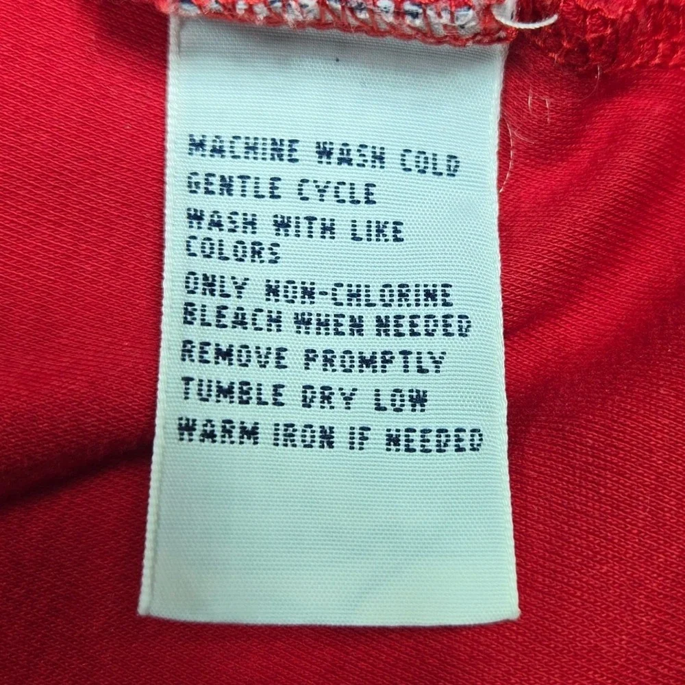 Ralph Lauren Polo‎ Shirt Mens XL Red Short Sleeve Pima Interlock Multicolor Pony - Picture 6 of 7